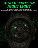 UTHAI Retro Men Watch Business Waterproof Bronze Automatic Mechanical Machine Watch Leather Strap Male Fashion Clock Wristwatch